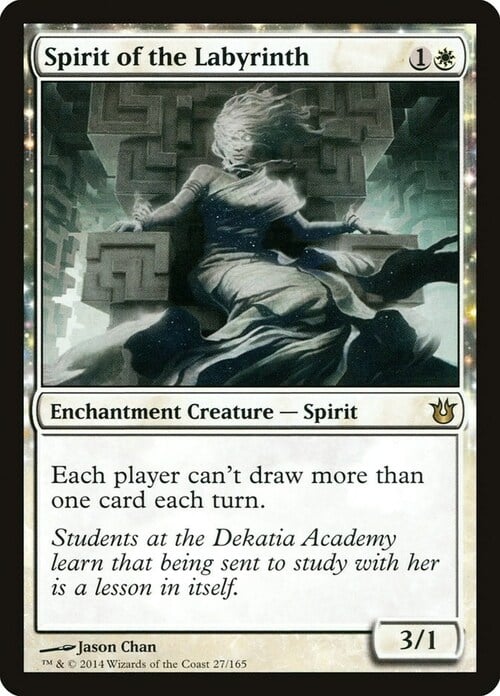 Spirit of the Labyrinth Card Front