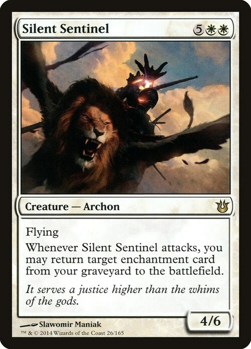 Silent Sentinel Card Front