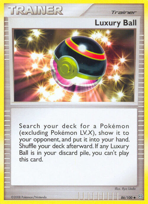 Luxury Ball Card Front