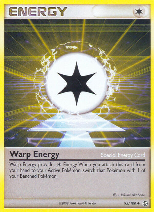 Warp Energy Card Front