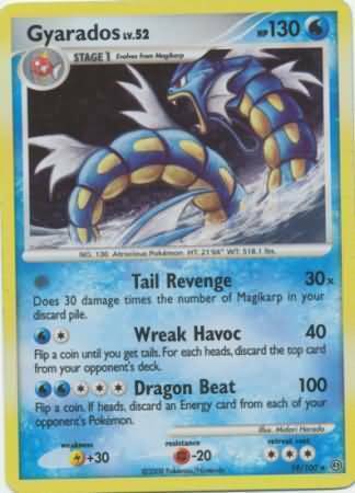 Gyarados Card Front