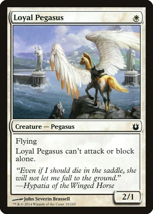 Loyal Pegasus Card Front