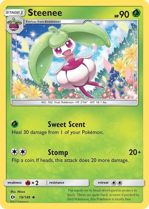 Steenee Card Front