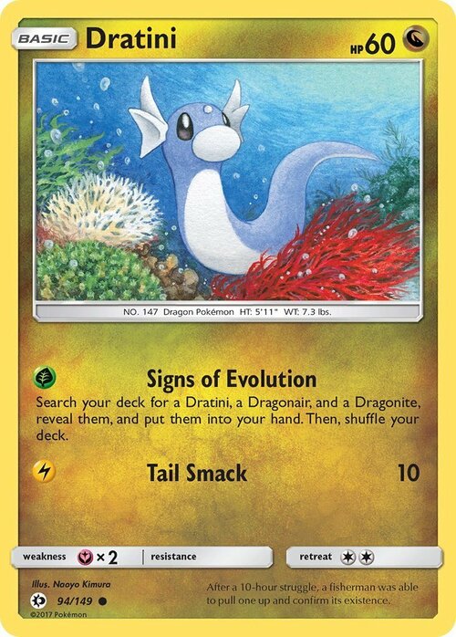Dratini Card Front
