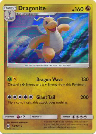 Dragonite Card Front