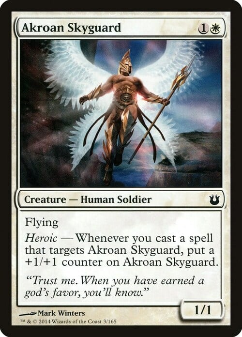 Akroan Skyguard Card Front
