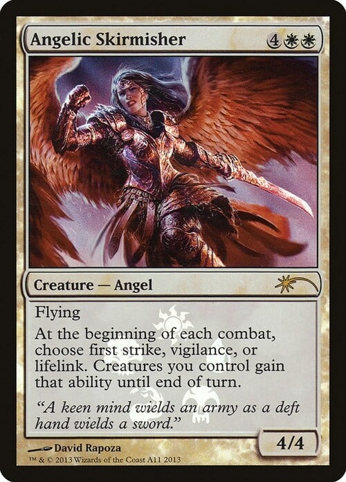 Angelic Skirmisher Card Front