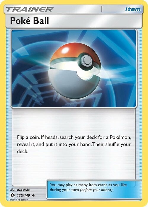 Poké Ball Card Front