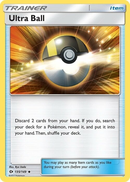 Ultra Ball Card Front