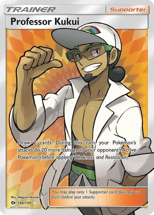 Professor Kukui Card Front