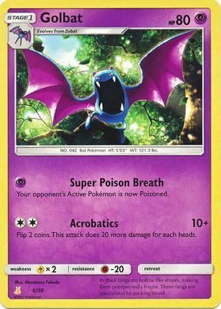 Golbat Card Front