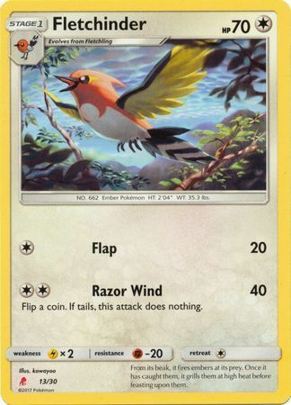 Fletchinder [Flap | Razor Wind] Card Front