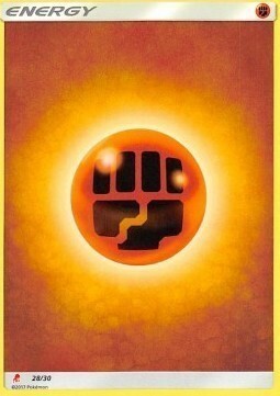 Fighting Energy Card Front