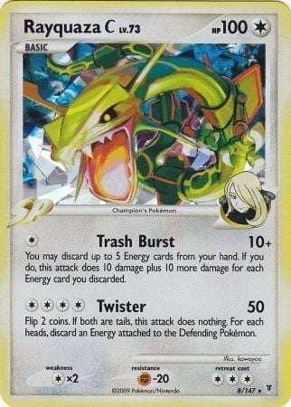 Rayquaza C Card Front