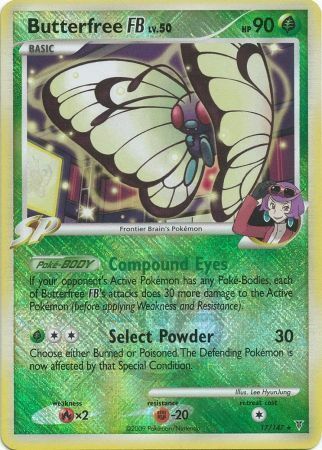 Butterfree FB Lv.50 Card Front