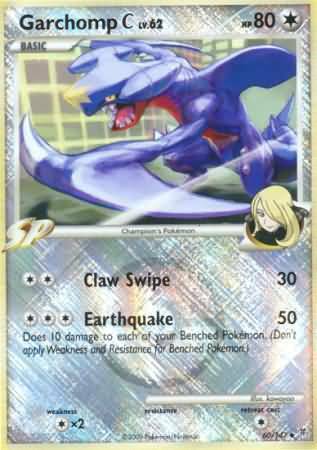 Garchomp [C] Lv.62 Card Front
