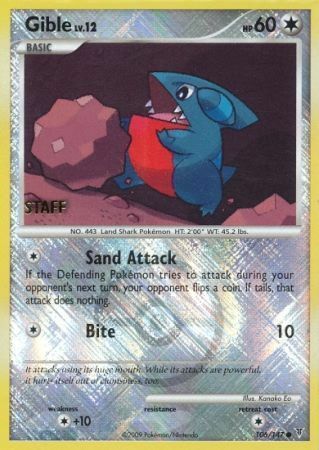 Gible Card Front