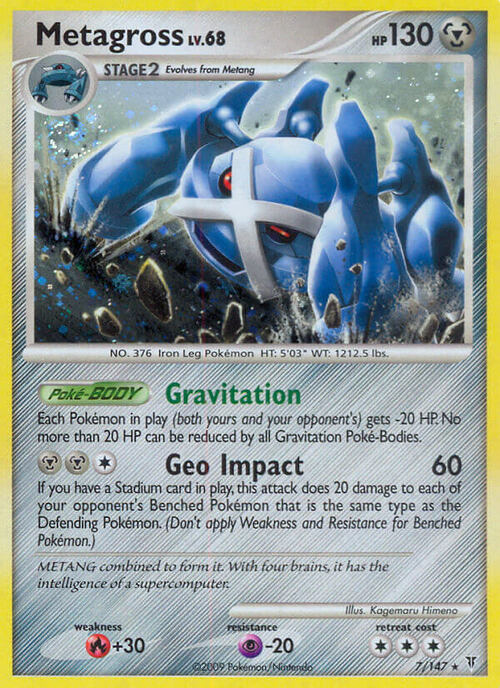 Metagross Lv.68 Card Front