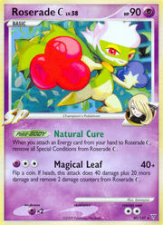 Roserade [C] Lv.58 [Natural Cure | Magical Leaf]