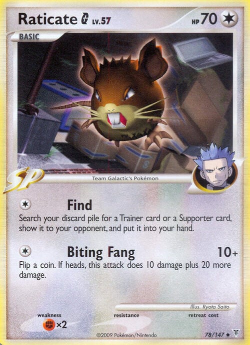 Raticate [G] Lv.57 Card Front