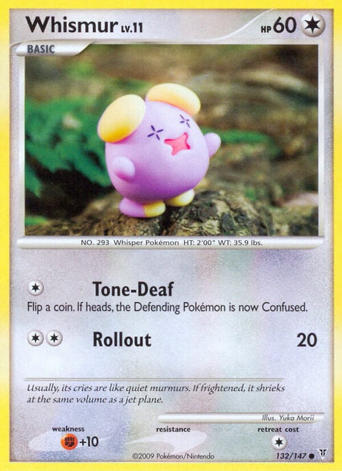 Whismur Lv.11 Card Front