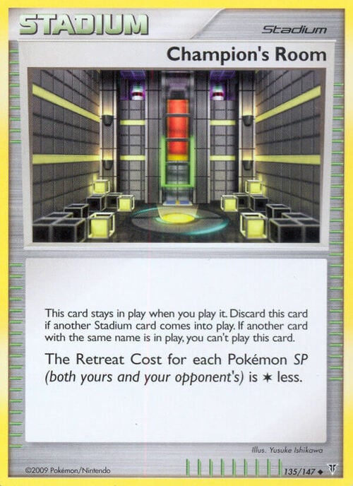 Champion's Room Card Front