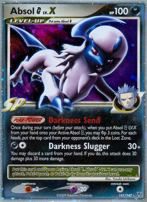 Absol G LV.X Card Front