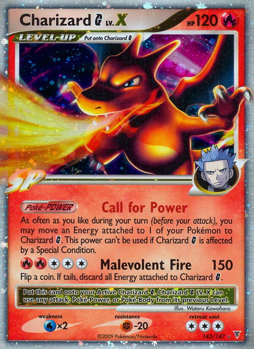 Charizard [G] LV.X Card Front