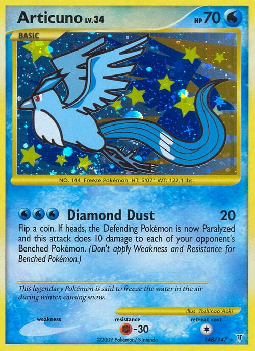 Articuno Lv.34 Card Front