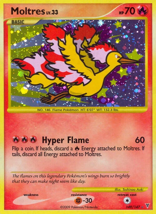 Moltres Card Front