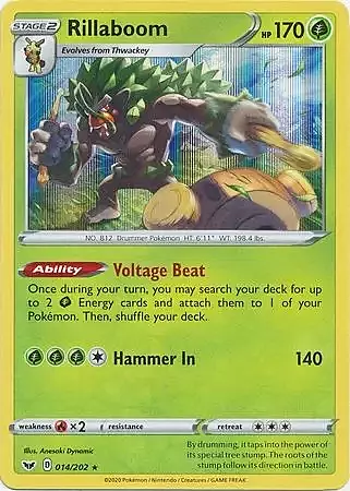 Rillaboom Card Front