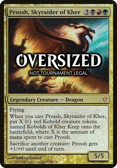 Prossh, Skyraider of Kher Card Front