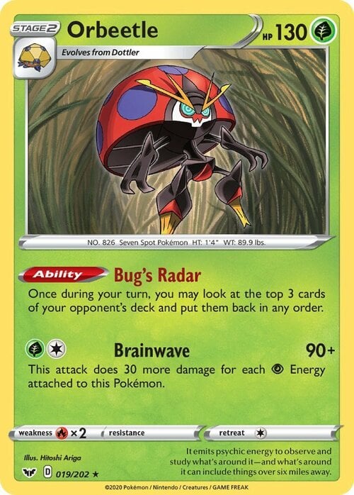 Orbeetle Card Front