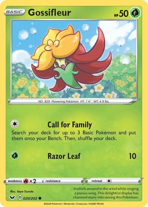 Gossifleur Card Front
