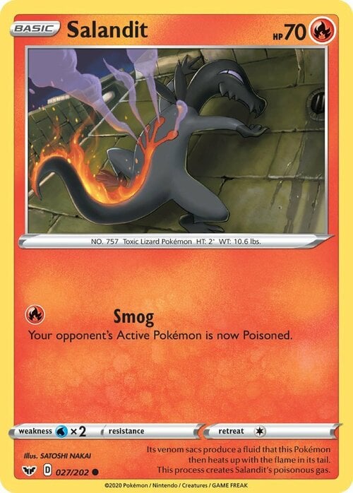 Salandit [Smog] Card Front