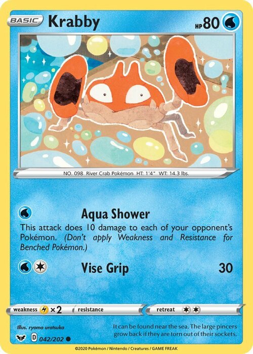 Krabby Card Front