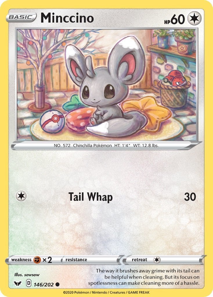 minccino pokemon card CGC 10 PRISTINE Japanese 2024 082/071 Wild Force SV5K PKMhobby The item available is listed in the Title Minccino Cards | Dex -