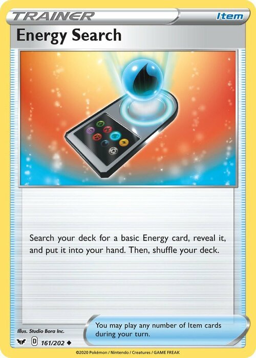 Energy Search Card Front