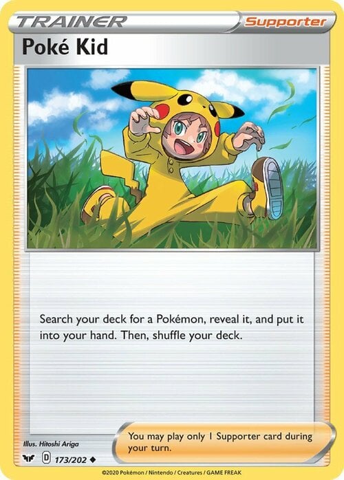 Poké Kid Card Front