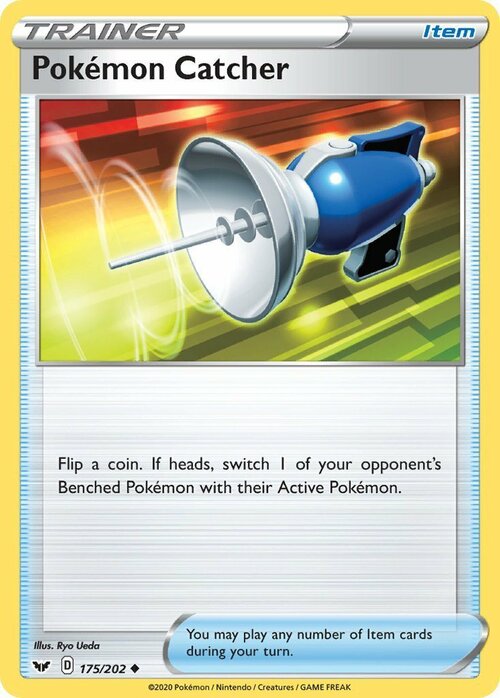 Pokemon Catcher Card Front