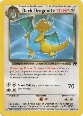 Dark Dragonite Team Rocket | Pokmon | CardTrader