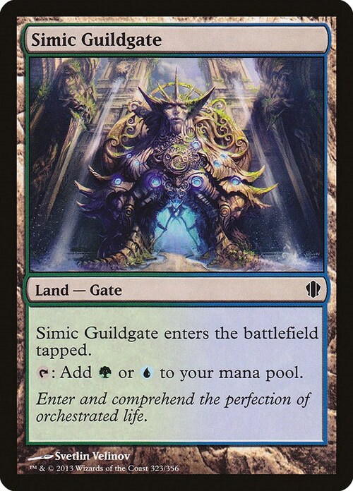 Simic Guildgate Card Front