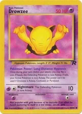 Drowzee Card Front