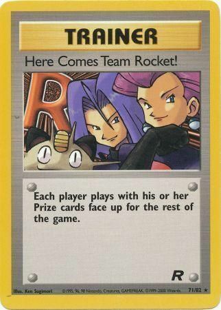 Arriva il Team Rocket! Card Front