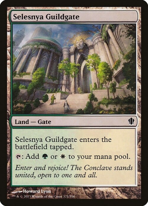 Cancello della Gilda di Selesnya Card Front