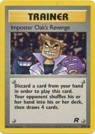 Imposter Oak's Revenge Card Front
