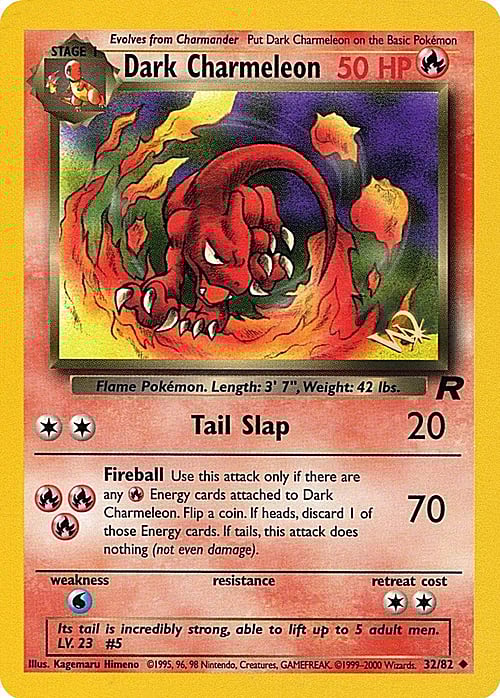 Dark Charmeleon Card Front