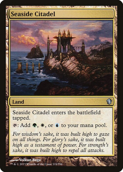 Seaside Citadel Card Front