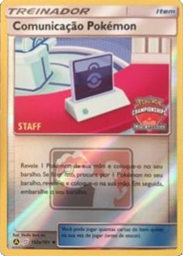 Pokémon Communication Card Front