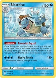 Blastoise [Powerful Squall | Hydro Tackle]